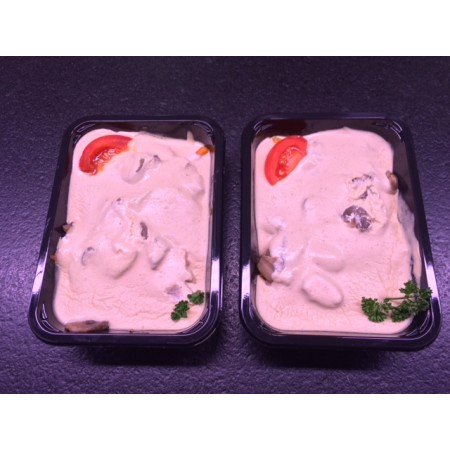 Veau Orloff pois carottes