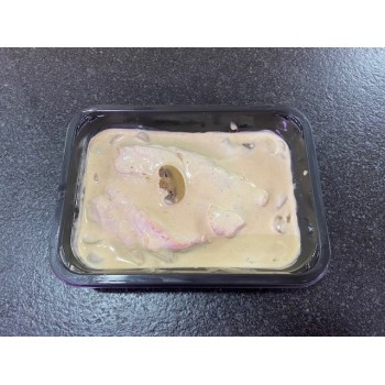 Escalope de ris de veau sauce champignon crème