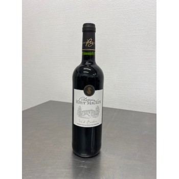 VIN CHATEAU HAUT MAURIN BORDEAUX ROUGE 75CL