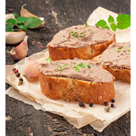 Rillettes de canard, pot de 300g env