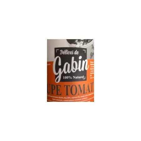 SOUPE TOMATES 75CL DELICES DE GABIN