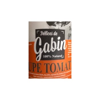 SOUPE TOMATES 75CL DELICES DE GABIN