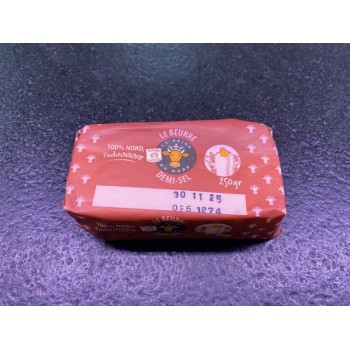 Beurre demi sel 250g