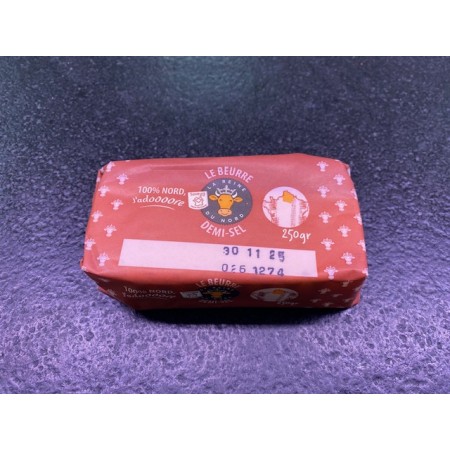 Beurre demi sel 250g