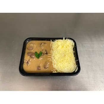 Rognons de veau sauce madère avec purée