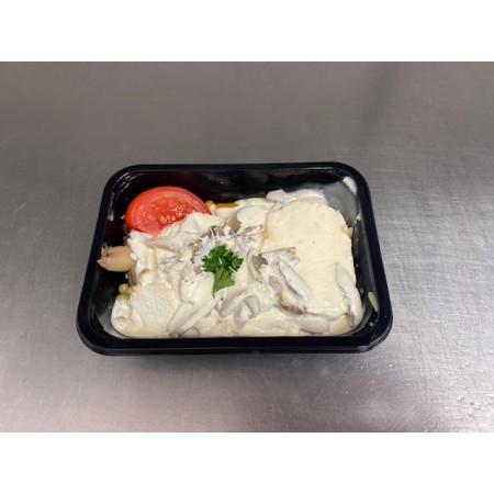 Veau Orloff pois carottes