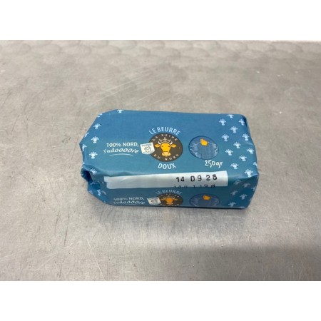 Beurre doux 250g