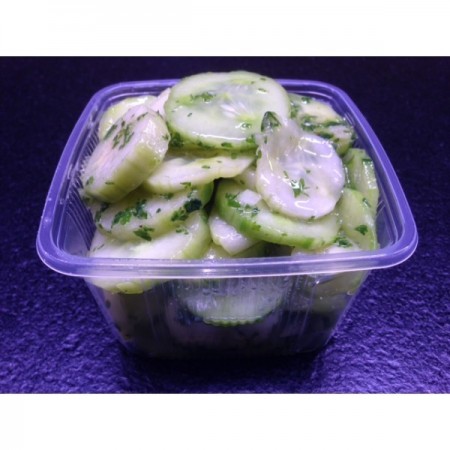 Concombre vinaigrette